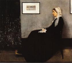 James Abbott McNeil Whistler Arrangement in Gray and Bloack No.1;Portrait of the Artist's Mother Sweden oil painting art